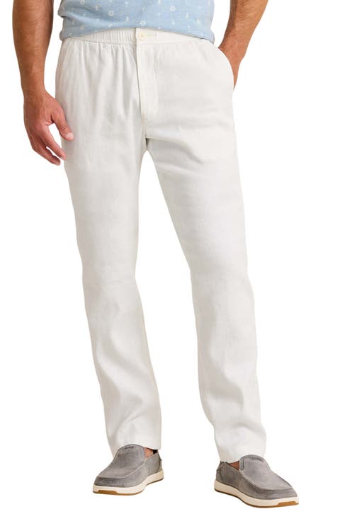 Beach Coast Stretch Linen & Cotton Pants (Big & Tall)