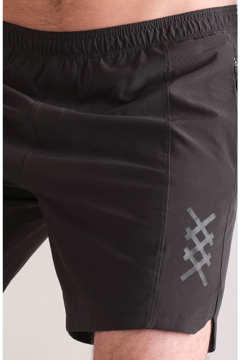 Backspin 7-Inch Lined Shorts, Alternate, color, BLACK