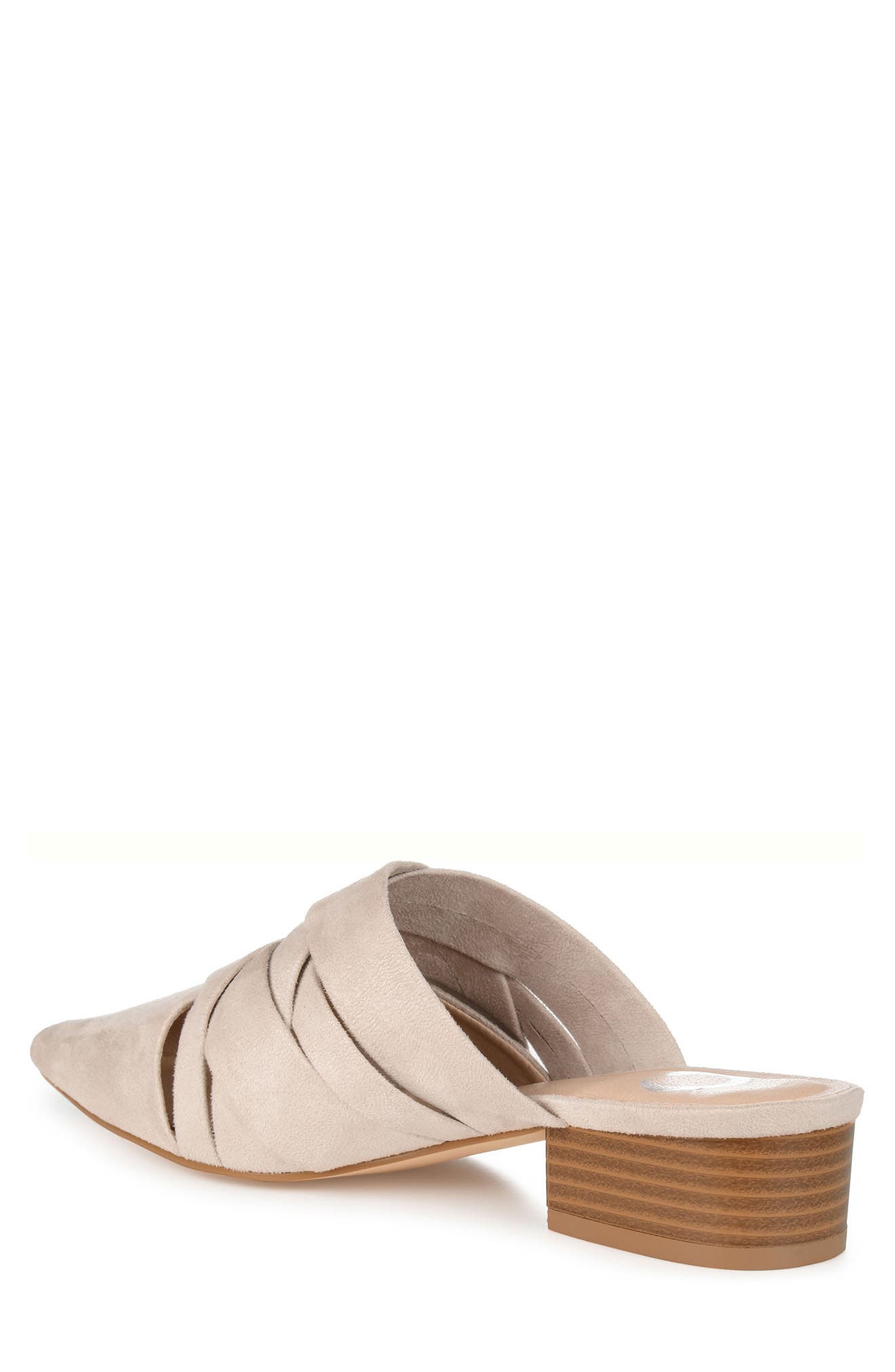 Kalida Pointed Toe Mule, Alternate, color, BEIGE