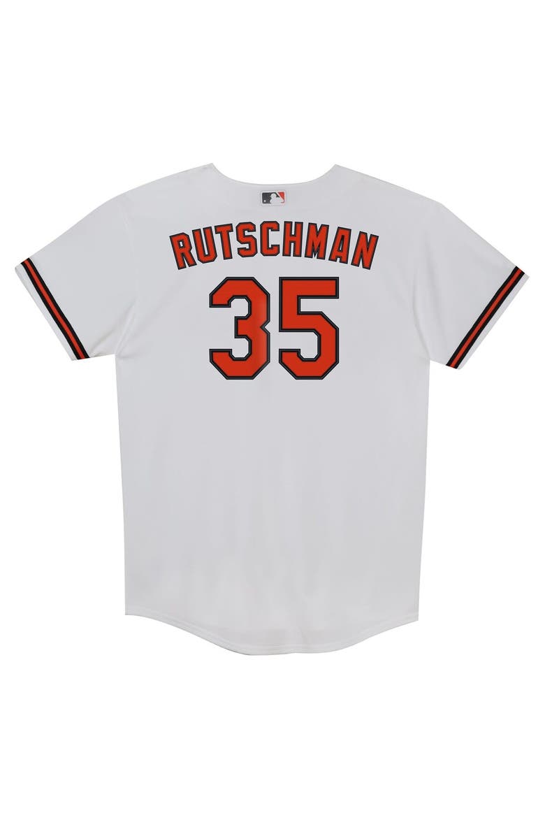 Preschool Nike Adley Rutschman White Baltimore Orioles Home Replica Player Jersey, Alternate, color, White