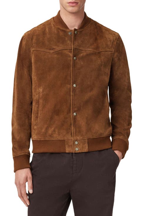 Stafford Suede Bomber Jacket