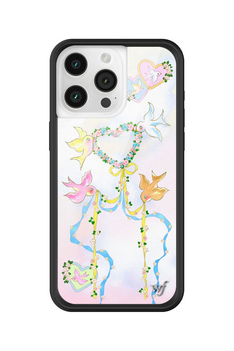 Dove Diaries iPhone Case, Alternate, color, White