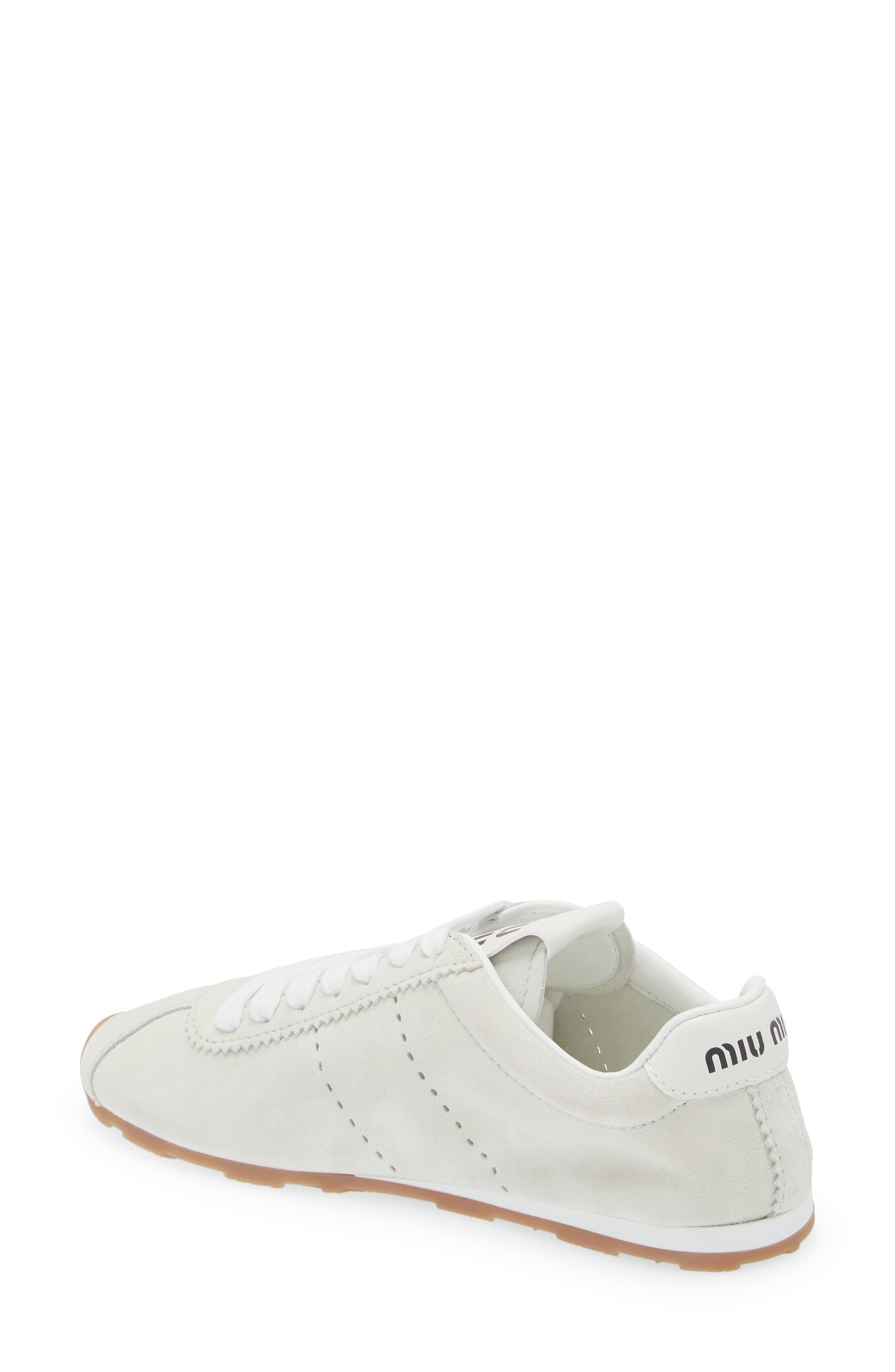 Allacciate Low Top Sneaker, Alternate, color, WHITE