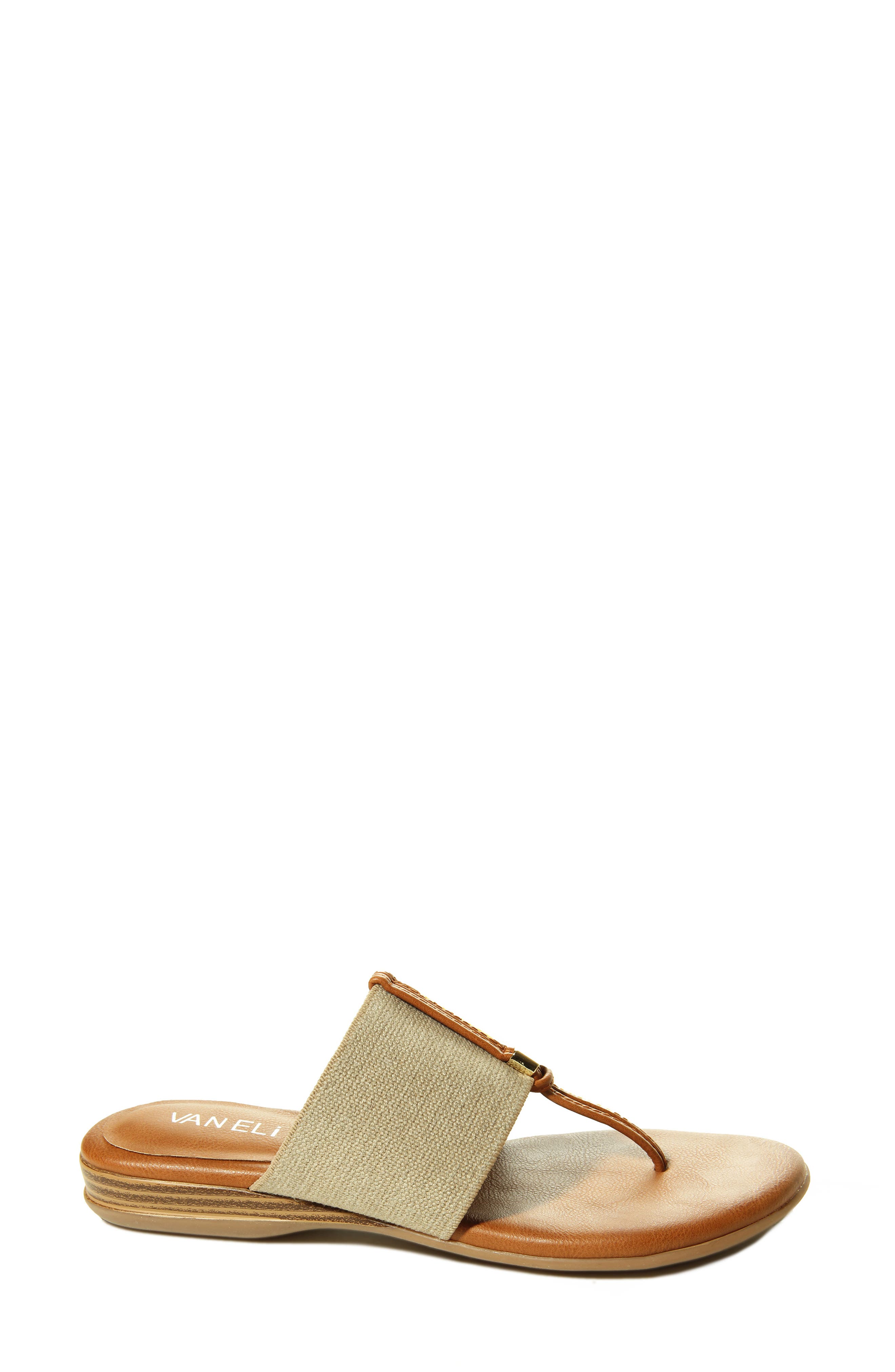 Yesen Slide Sandal, Alternate, color, NATURAL CANVAS