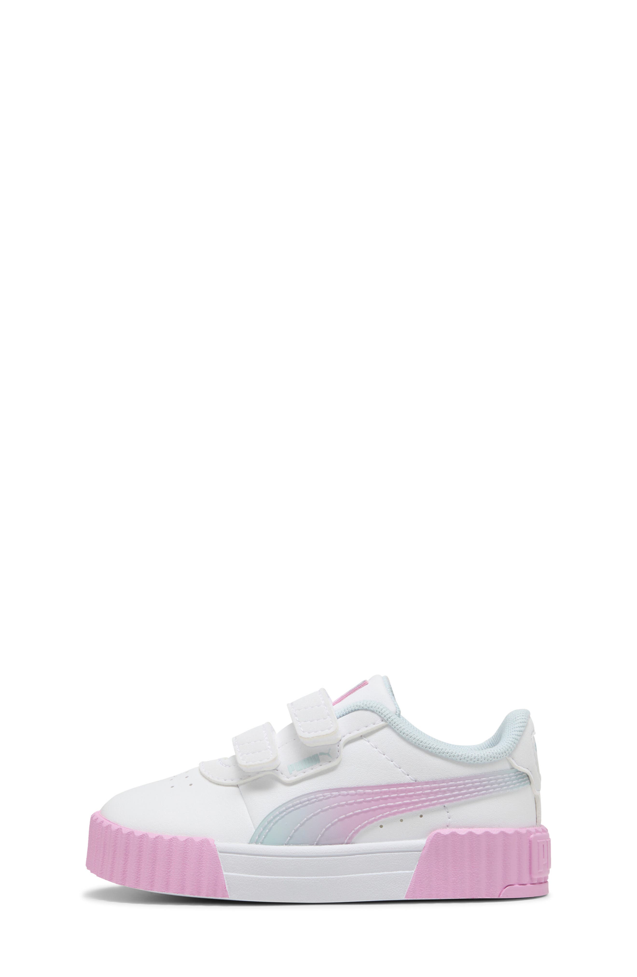 Kids' Carina 3.0 First Blossom Sneaker, Alternate, color, PUMA WHITE/ MAUVE GLOW