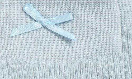 Casa Clara Lily Seamed Tights In Blue