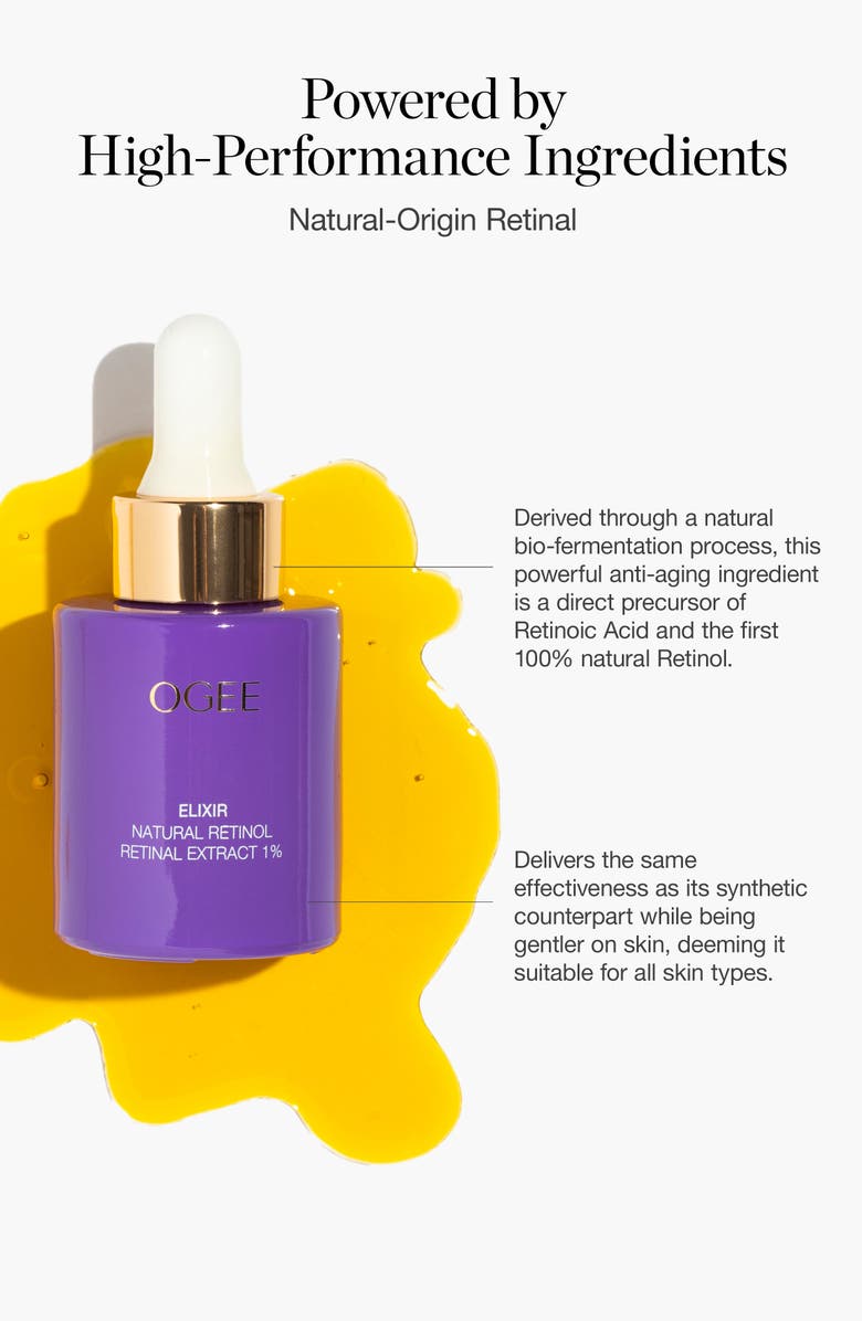 OGEE The Natural Retinol Retinal Extract 1% Elixir, Alternate, color,