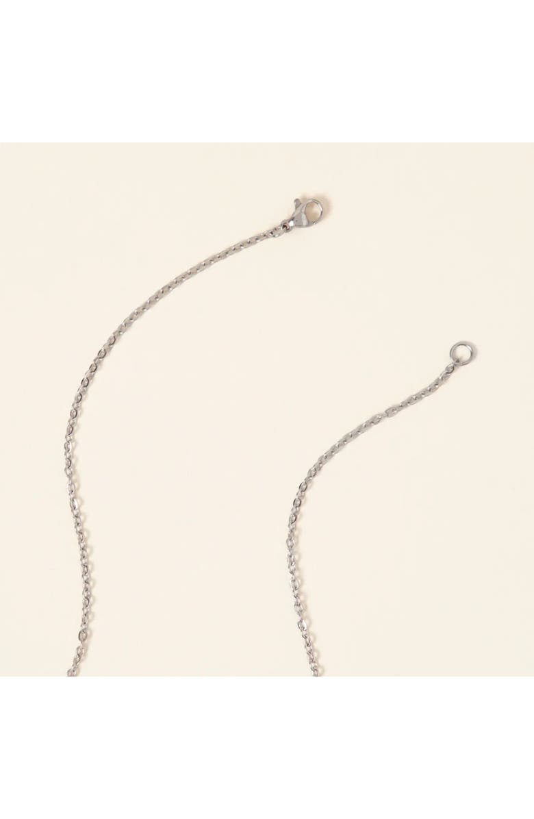 Uncommon Goods Mindful Breathing Necklace by Komuso Design, Alternate, color, Matte Slate