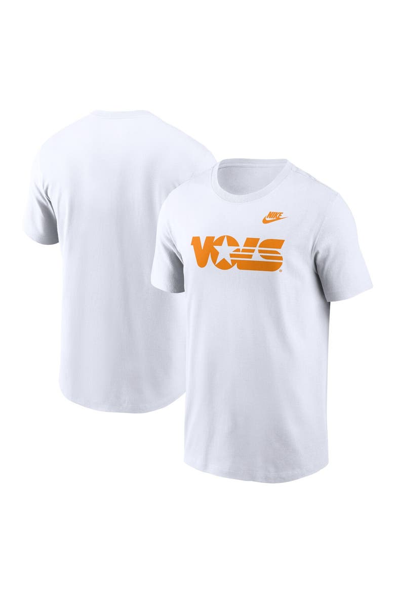 Men's Nike White Tennessee Volunteers Legacy Alternate Logo T-Shirt, Main, color, White