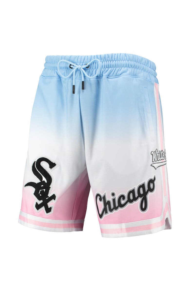 PRO STANDARD Men's Pro Standard Blue/Pink Chicago White Sox Team Logo Pro Ombre Shorts, Alternate, color, Blue