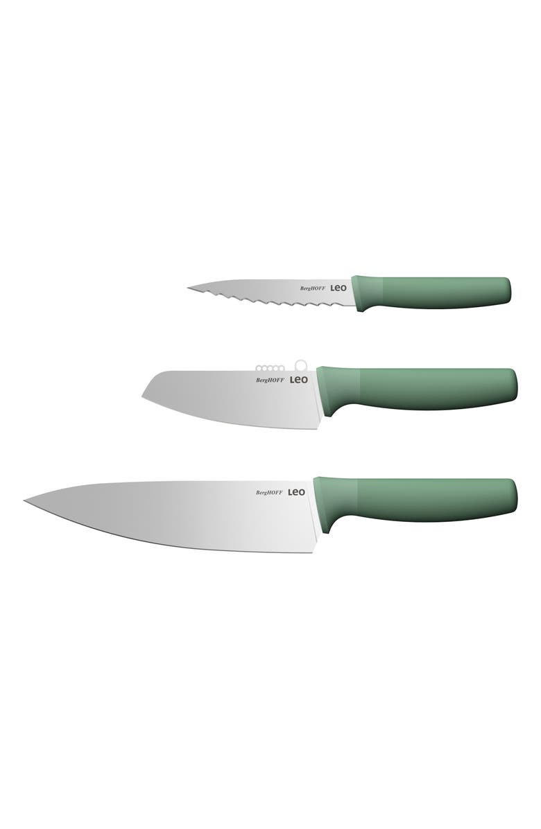 BergHOFF Leo Forest 3-Piece Speciality Knife Set, Main, color, 