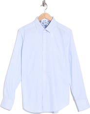 Robert Graham Washburn Stretch Cotton Button-Up Shirt