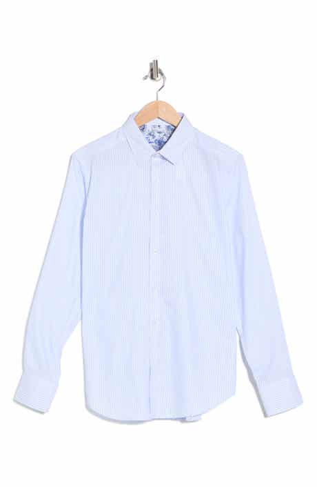 Robert Graham Washburn Stretch Cotton Button-Up Shirt