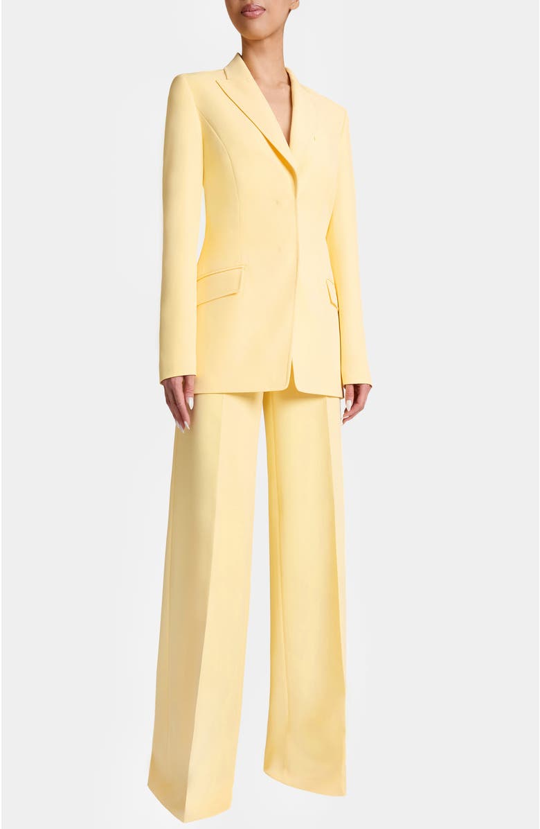 Santorelli ENRICA Jacket Clean Front Closure, Alternate, color, Chamomile