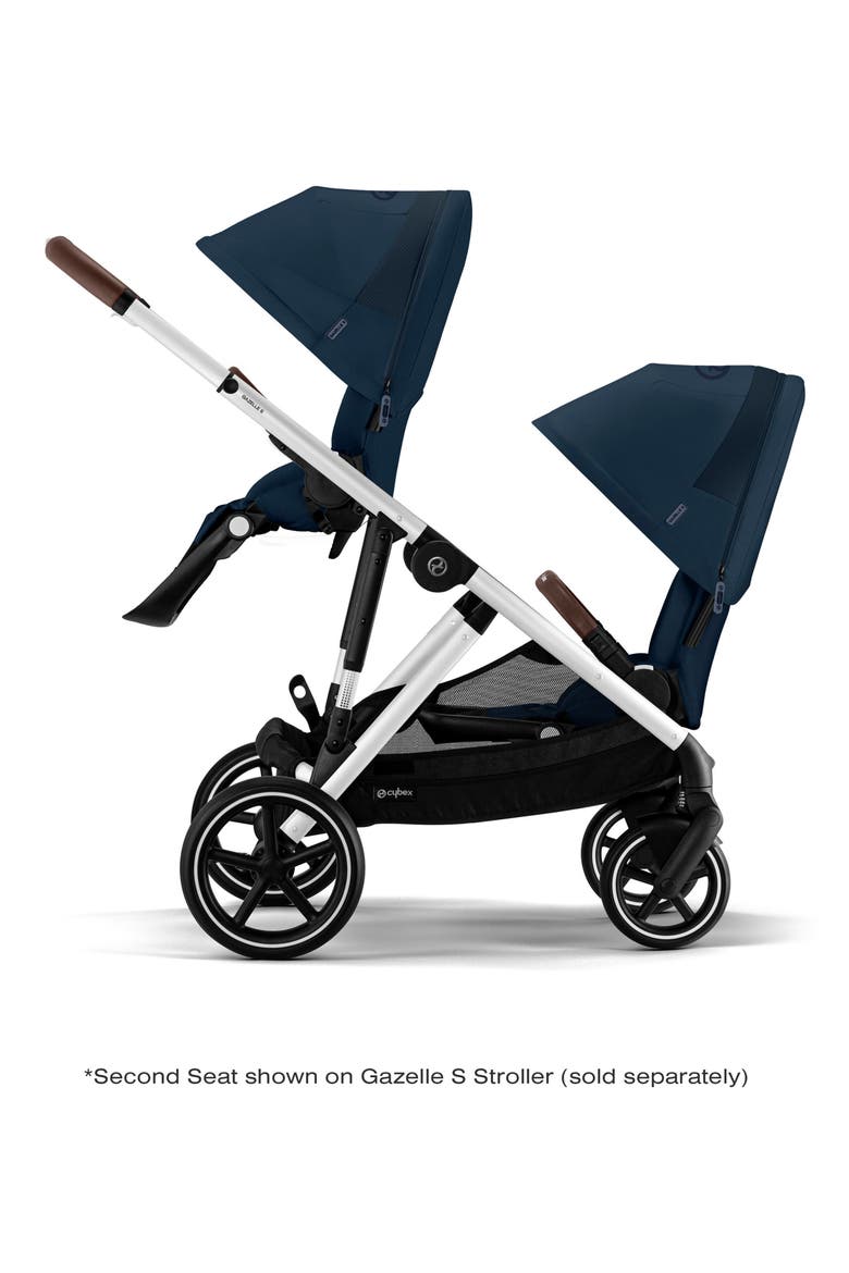 Gazelle S Second Seat, Alternate, color, OCEAN BLUE