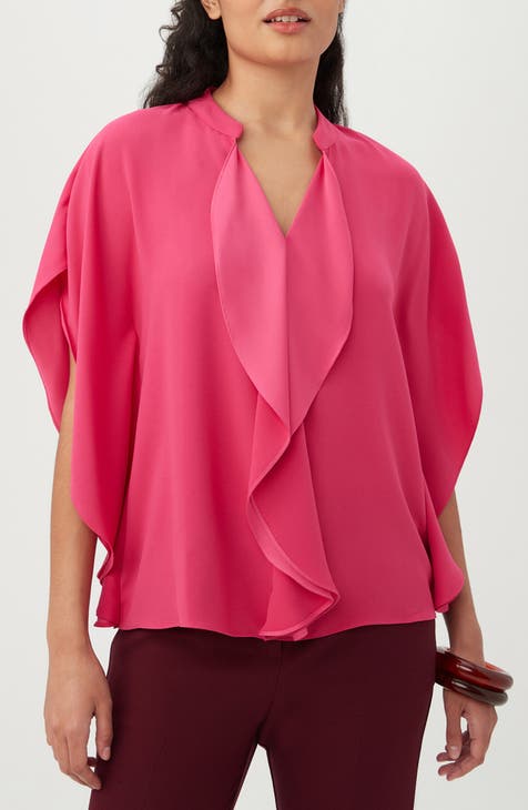 Tompkins Ruffle Boxy Top