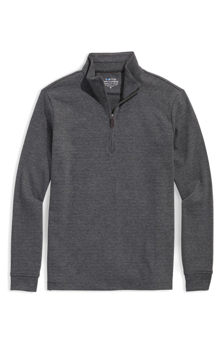 vineyard vines Bluffs Performance Quarter-Zip Pullover, Main, color,