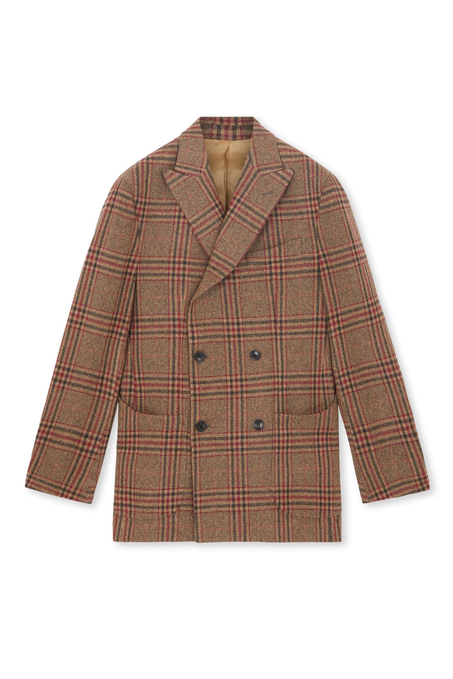 Double Classification Fortela Double-Breasted Plaid Jacket (Men) | Nordstrom