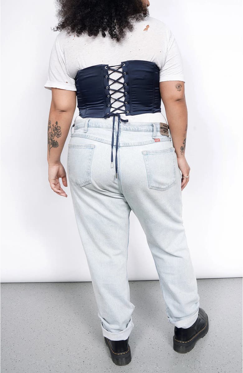 WILDFANG The Empower Satin 6-Way Corset, Alternate, color, 