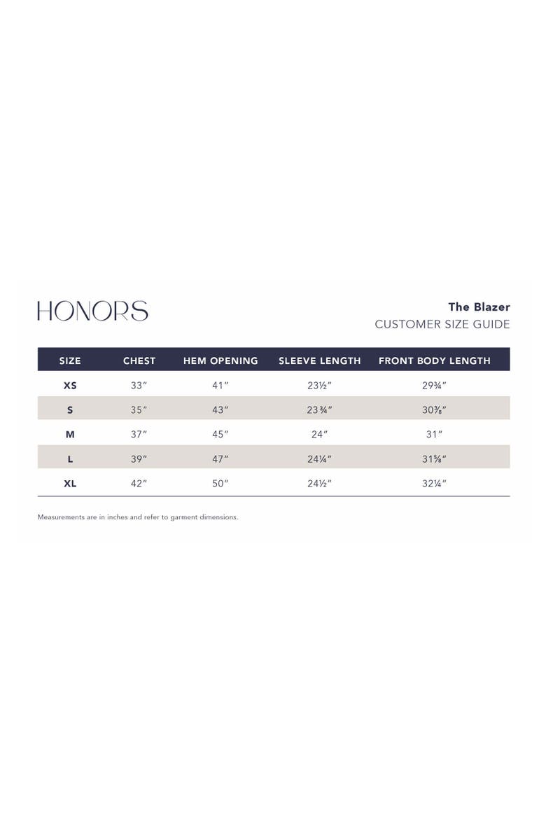 The Honors Blazer, Alternate, color, Black