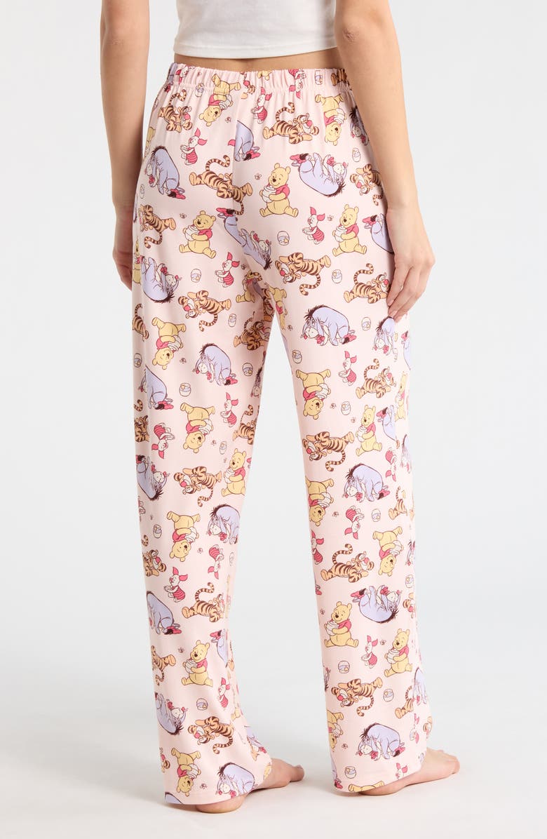 Strawberry Shortcake Print Pajama Pants, Alternate, color, Pooh
