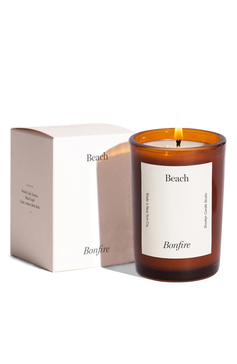 BROOKLYN CANDLE STUDIO Beach Bonfire Candle, Alternate, color,
