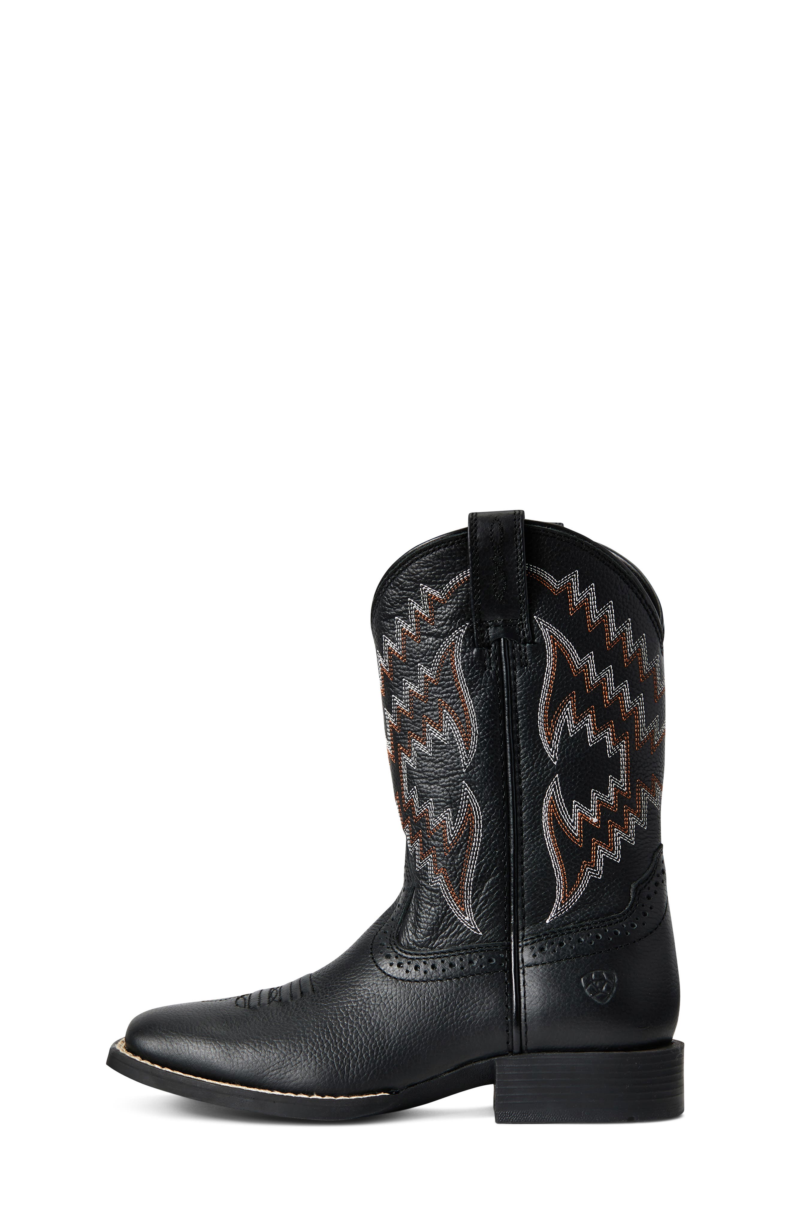 Ariat Kids' Tycoon Western Boot, Alternate, color, Bear Black