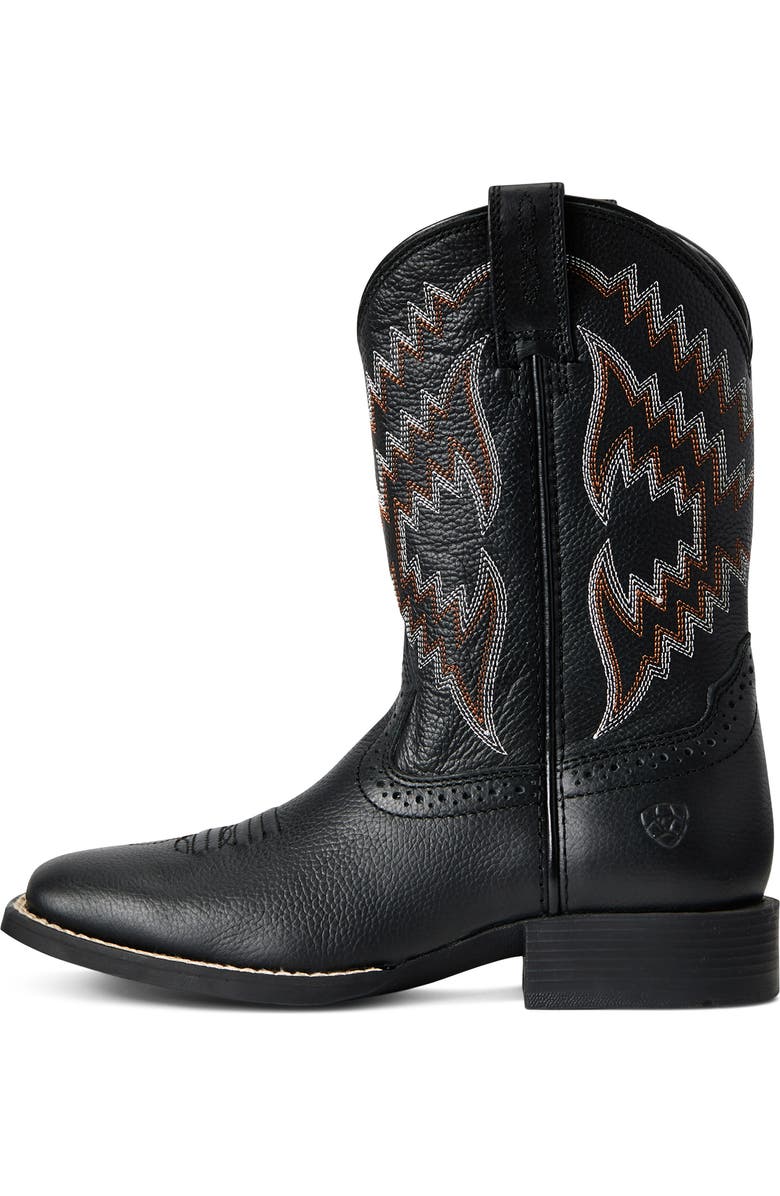 Ariat Kids' Tycoon Western Boot, Alternate, color, Bear Black