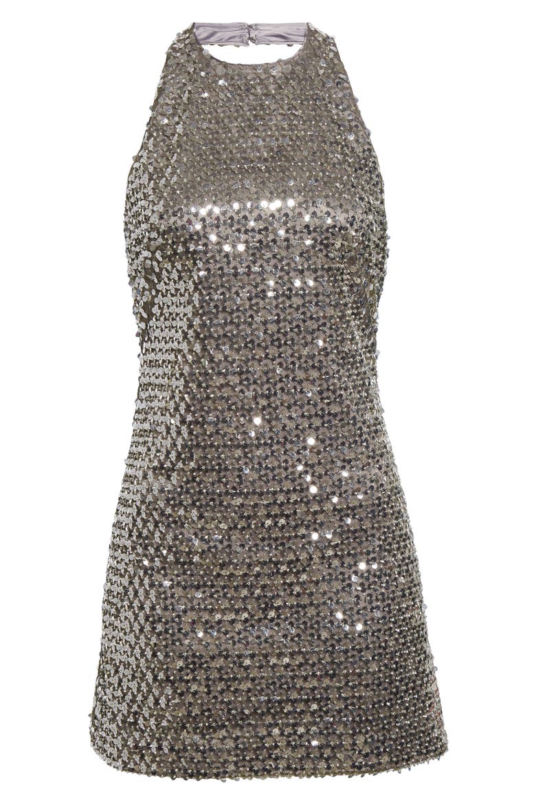 premier amour womens halter sleeveless sequin sheath dress Amazon.com: HGps8w Women's Halter Sequins Dress Sleeveless Elegant High Slit Cocktail Party Dress Bodycon Mermaid Maxi Dresses : Clothing, Shoes & Jewelry
