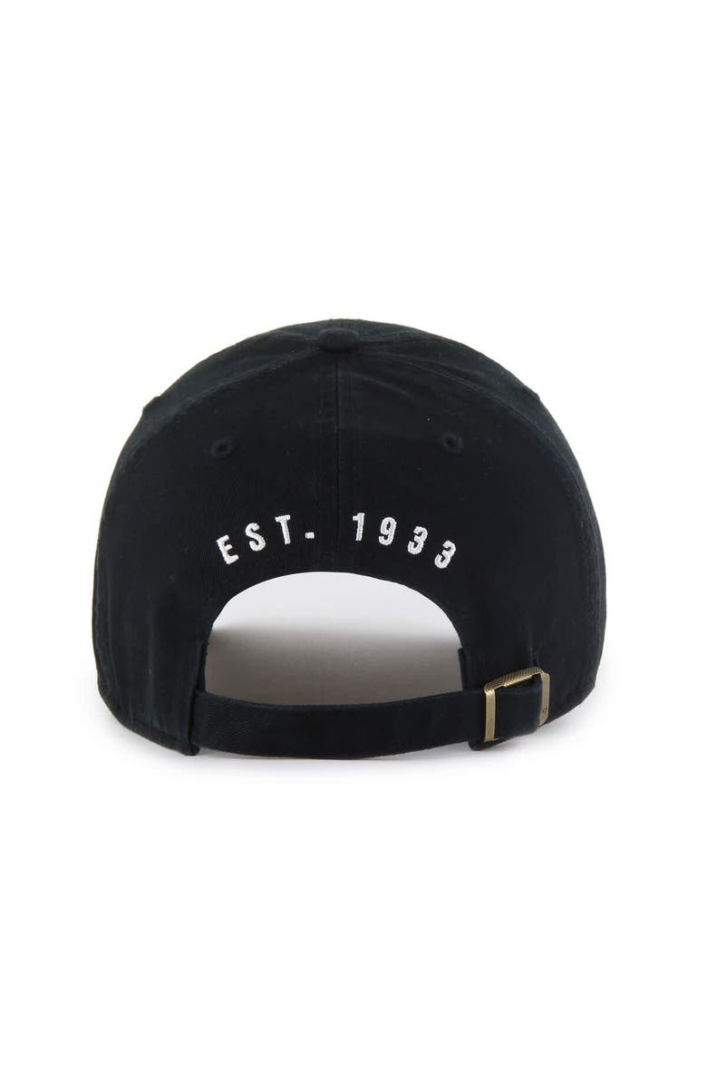 '47 Men's '47 Black Pittsburgh Steelers Hard Hat Clean Up Adjustable Hat, Alternate, color, Black