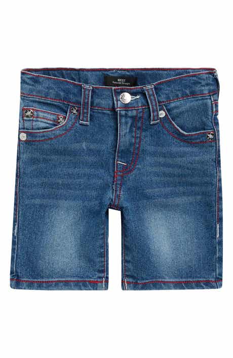 True Religion Kids' Whiskered Denim Shorts