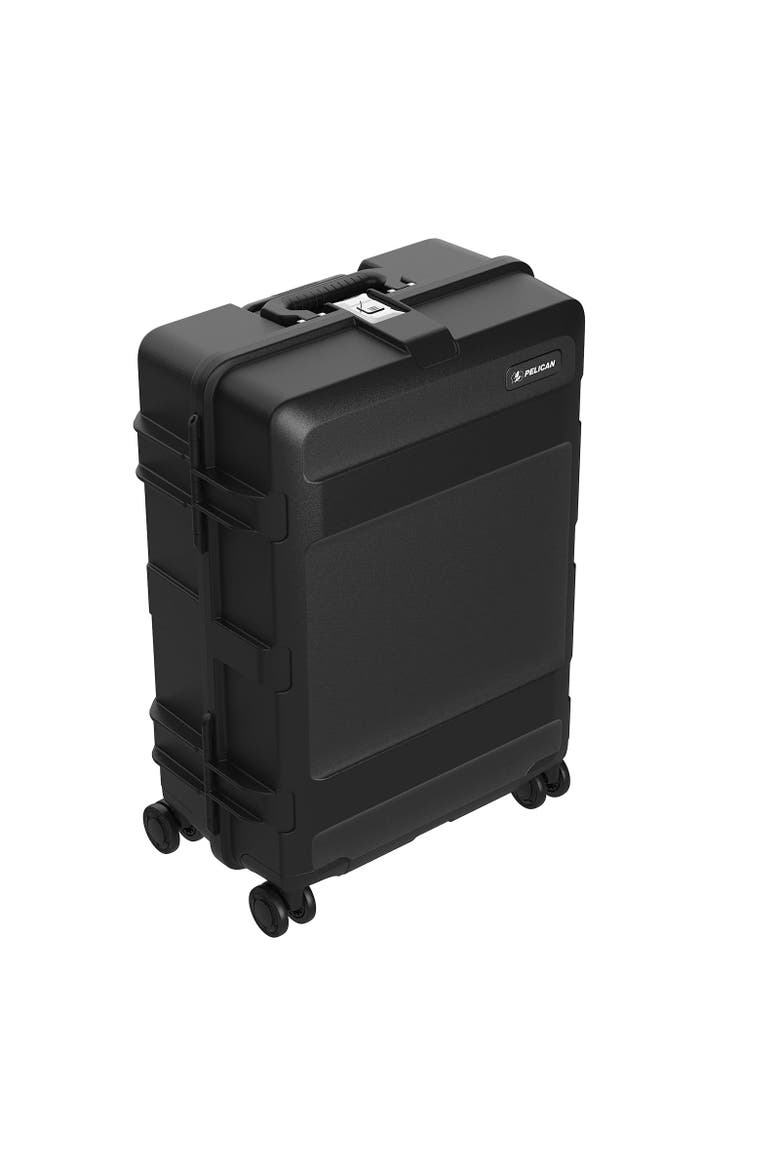 ATX Luggage Hard Case 25" Check in Luggage with Wheels, Alternate, color, Black