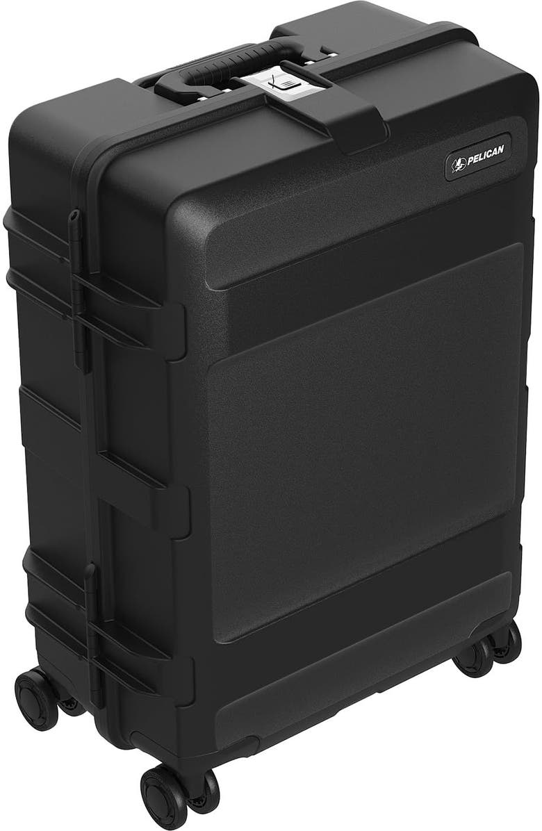Pelican ATX Luggage Hard Case 25" Check in Luggage with Wheels, Alternate, color, Black