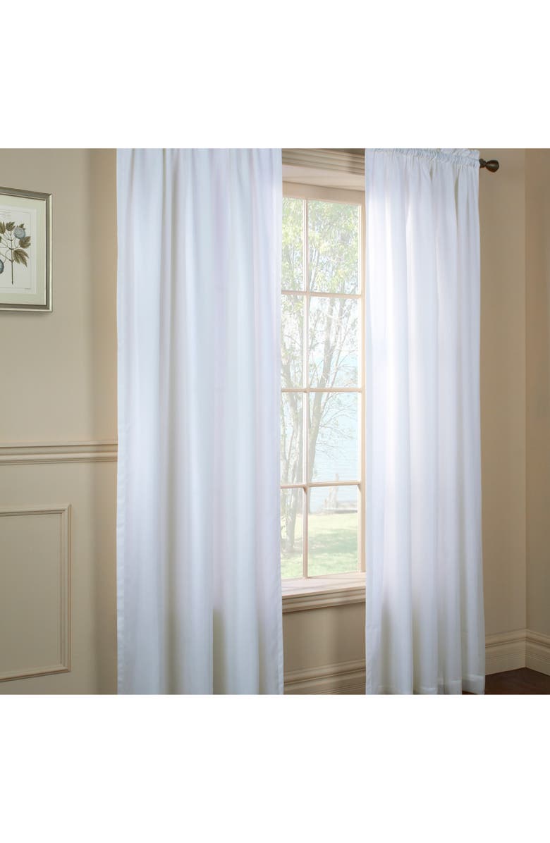 Outdoor Decor by Commonwealth Single Curtain Panel, Main, color, 