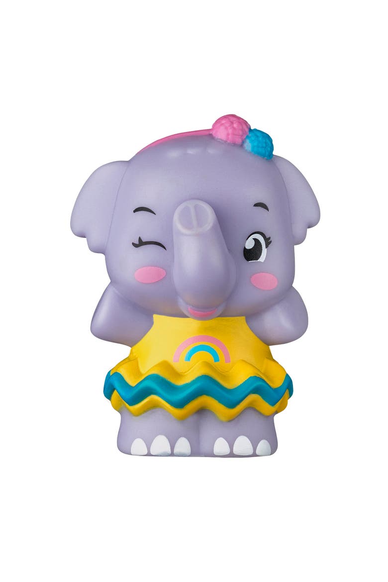 Elephant Family 4 Mini Figures, Jungle Playset, Kidstoddlers, Alternate, color, Multicolored