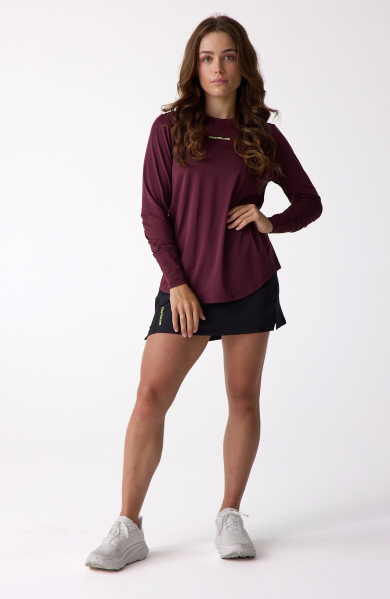 Centerline Athletics AirLite Skort, Alternate, color, Black Onyx