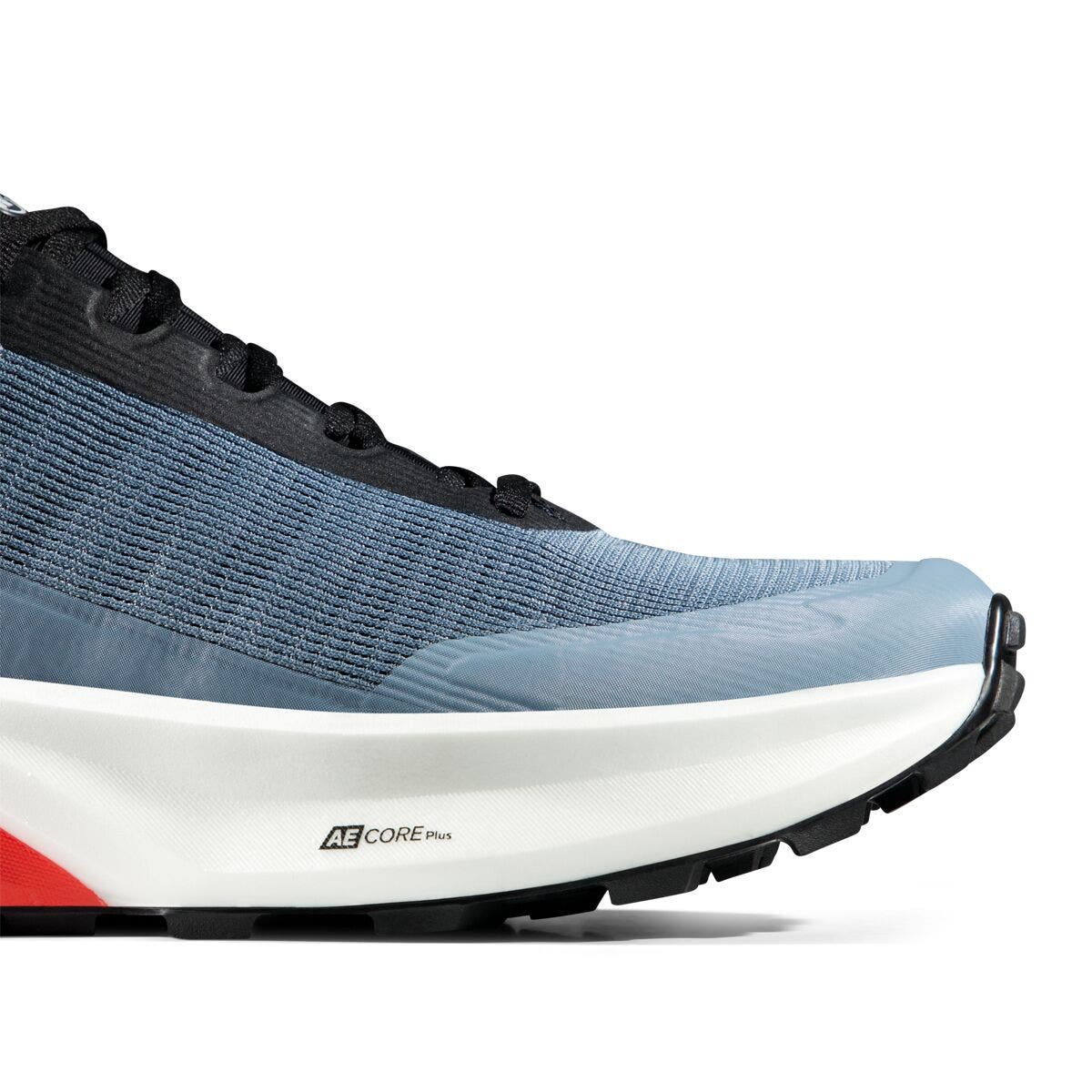 Aenergy Trail All Mountain Low Running Shoe - Men's, Alternate, color, Nebla/Mammut Red