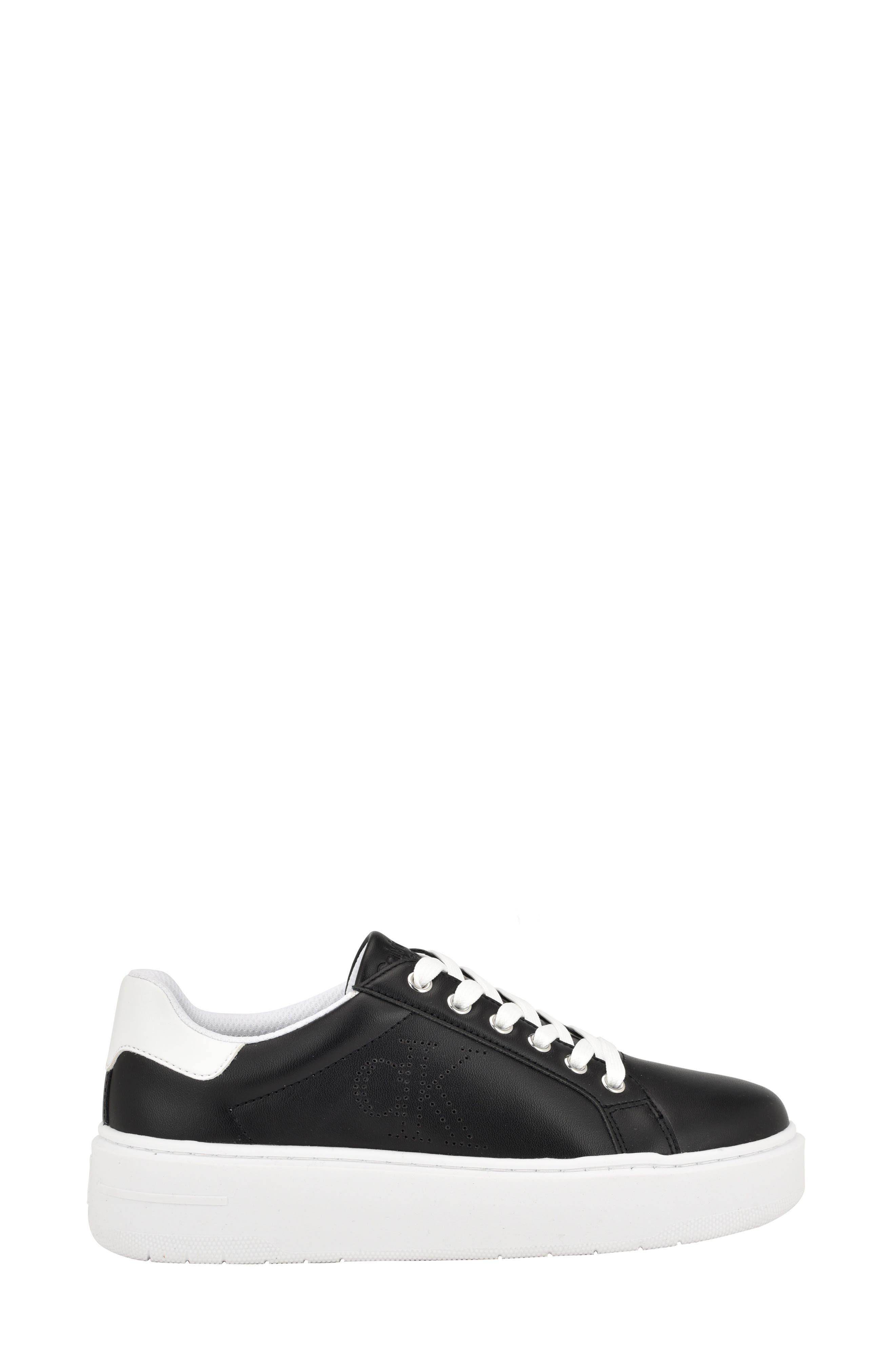 Calvin Klein Daili Metallic Sneaker, Alternate, color, Black