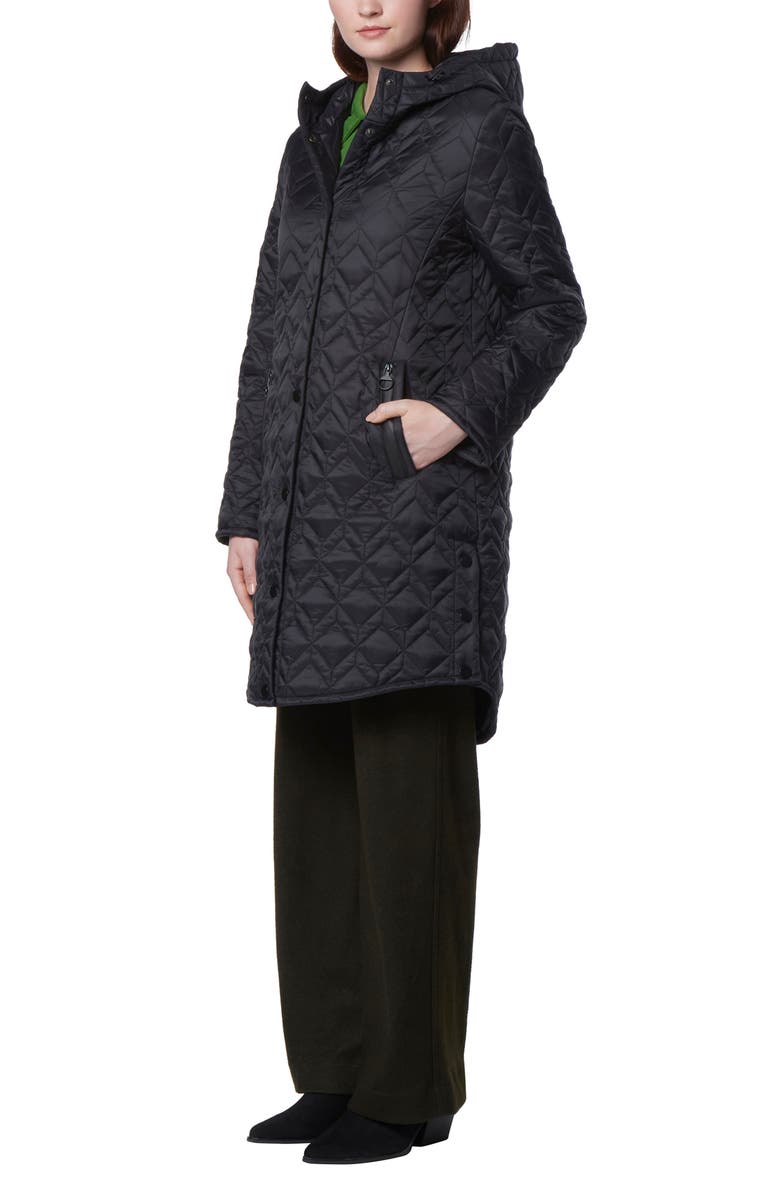 Andrew Marc Rialto Double Diamond Quilted Parka, Alternate, color, 