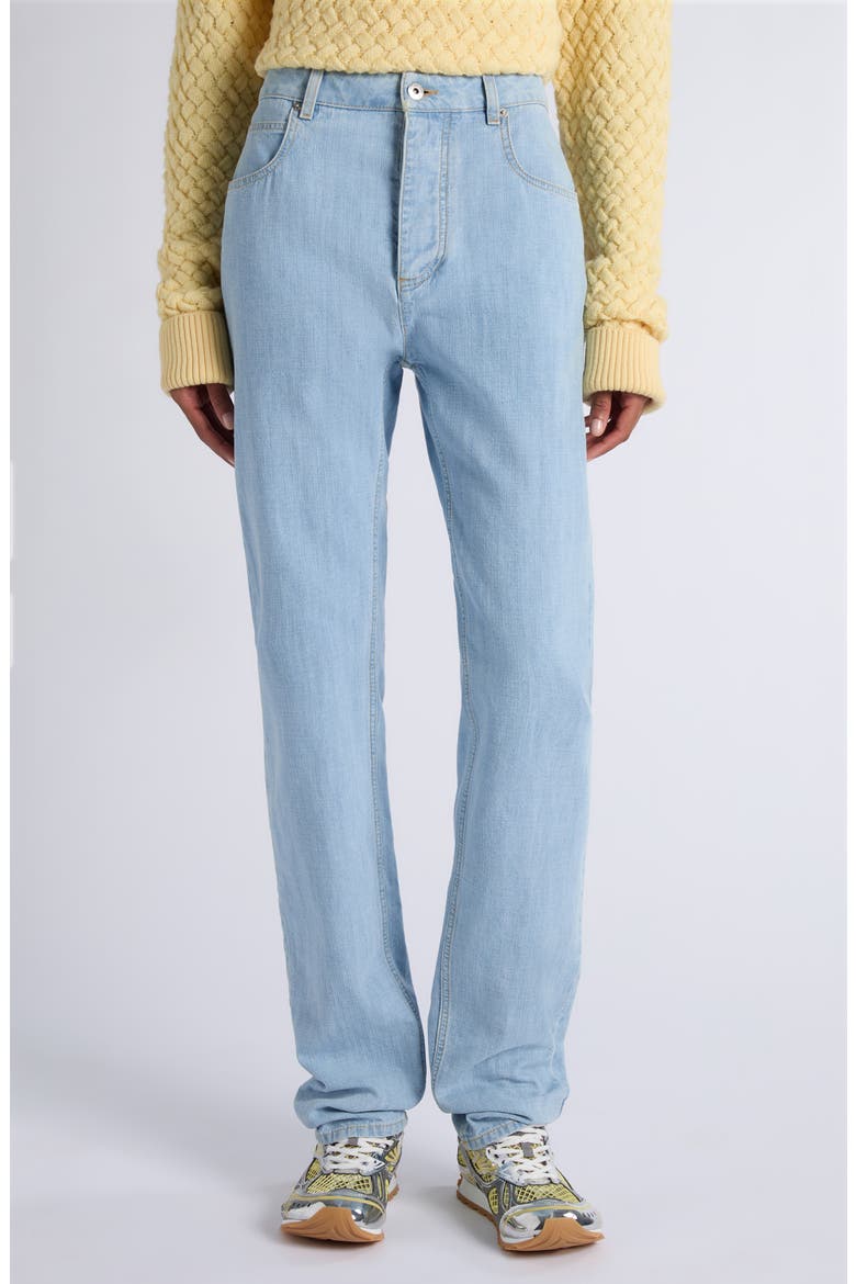 Straight Leg Jeans, Main, color, 4946 LIGHT BLEACH