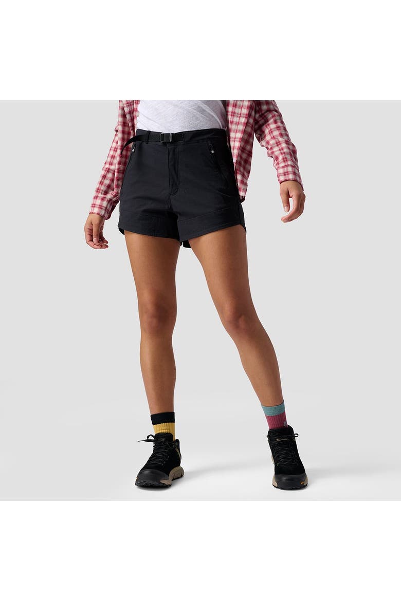Wasatch Ripstop 3.5In Short - Women's, Main, color, Black