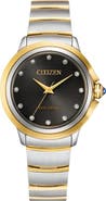 Citizen Cece Diamond Eco-Drive Bracelet Watch, 32mm