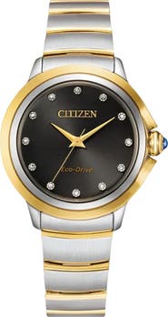 Citizen Cece Diamond Eco-Drive Bracelet Watch, 32mm