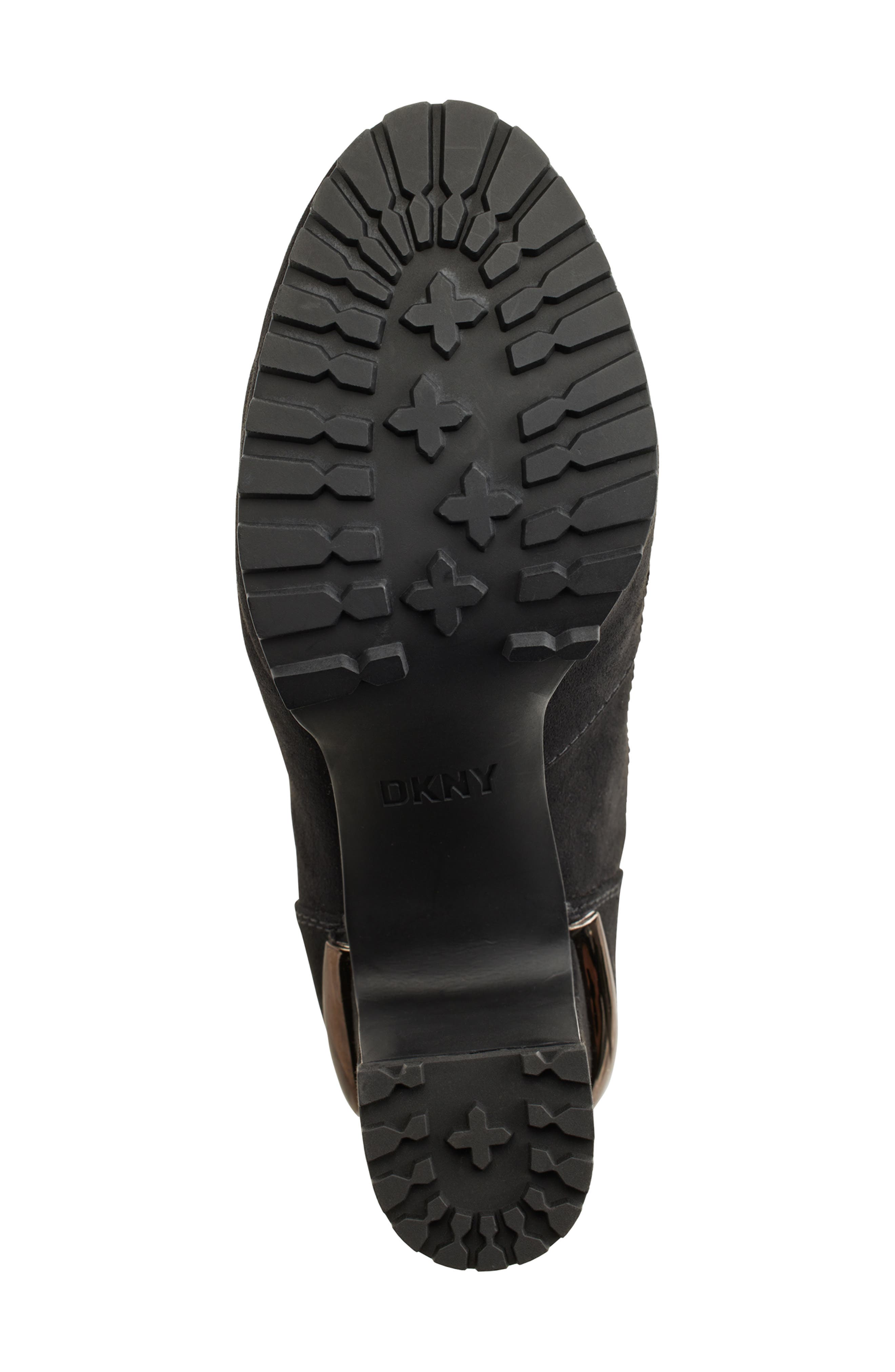 DKNY Linni Lace-Up Platform Bootie, Alternate, color, 