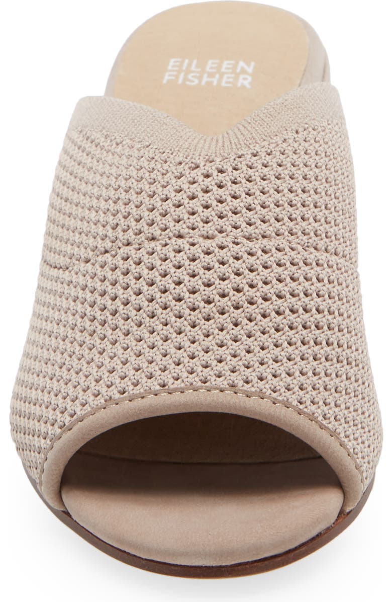 Eileen Fisher Fave Block Heel Slide Sandal, Alternate, color, Blush