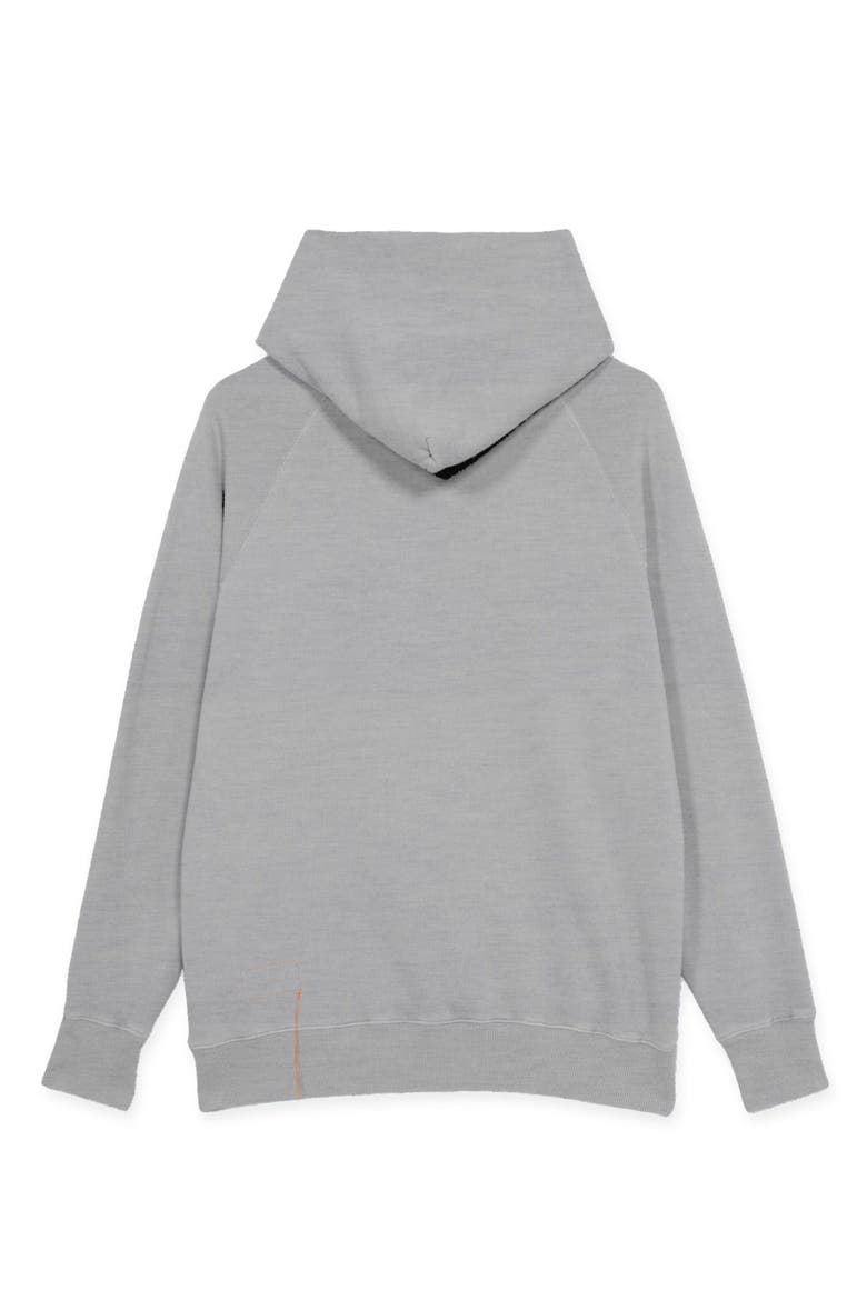 Vintagehood Brushed Jersey Hoodie, Alternate, color, MELANGE