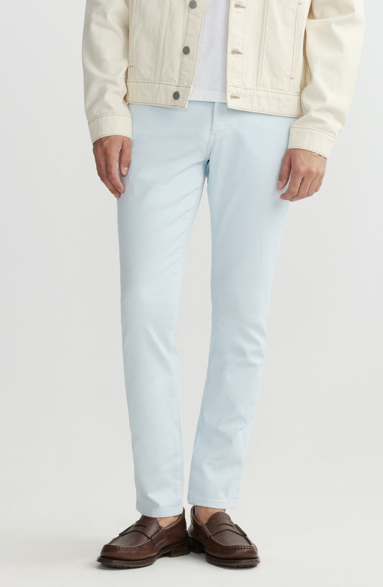 DL1961 Russell DL Ultimate Knit Slim Straight Jeans, Main, color, Sky Blue