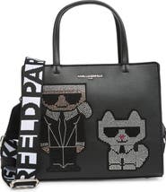 KARL LAGERFELD PARIS Maybelle Satchel Bag