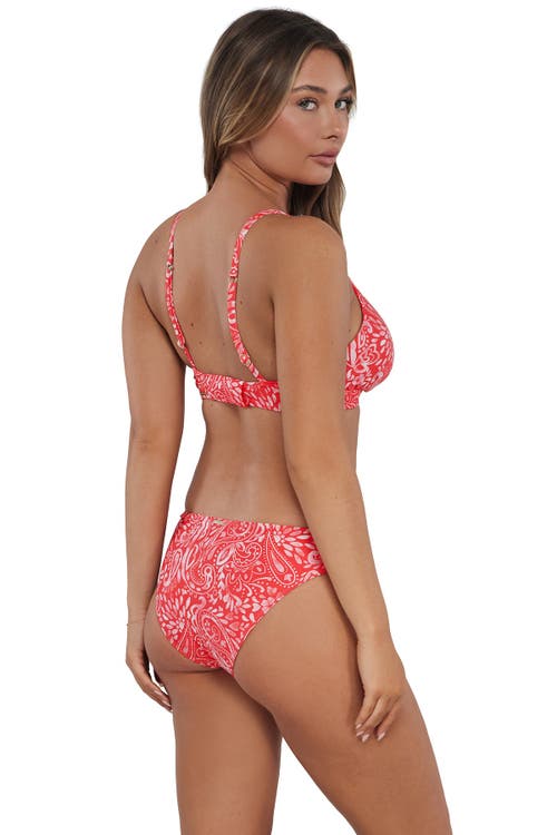Sunsets Collins Hipster Bikini Swim Bottoms In Majorca
