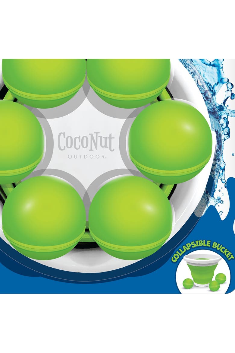 Reusable Water Balloon Battle Kit, Green, Alternate, color, Multicolored